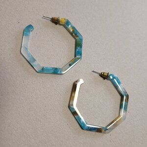 Acrylic Geo Earrings